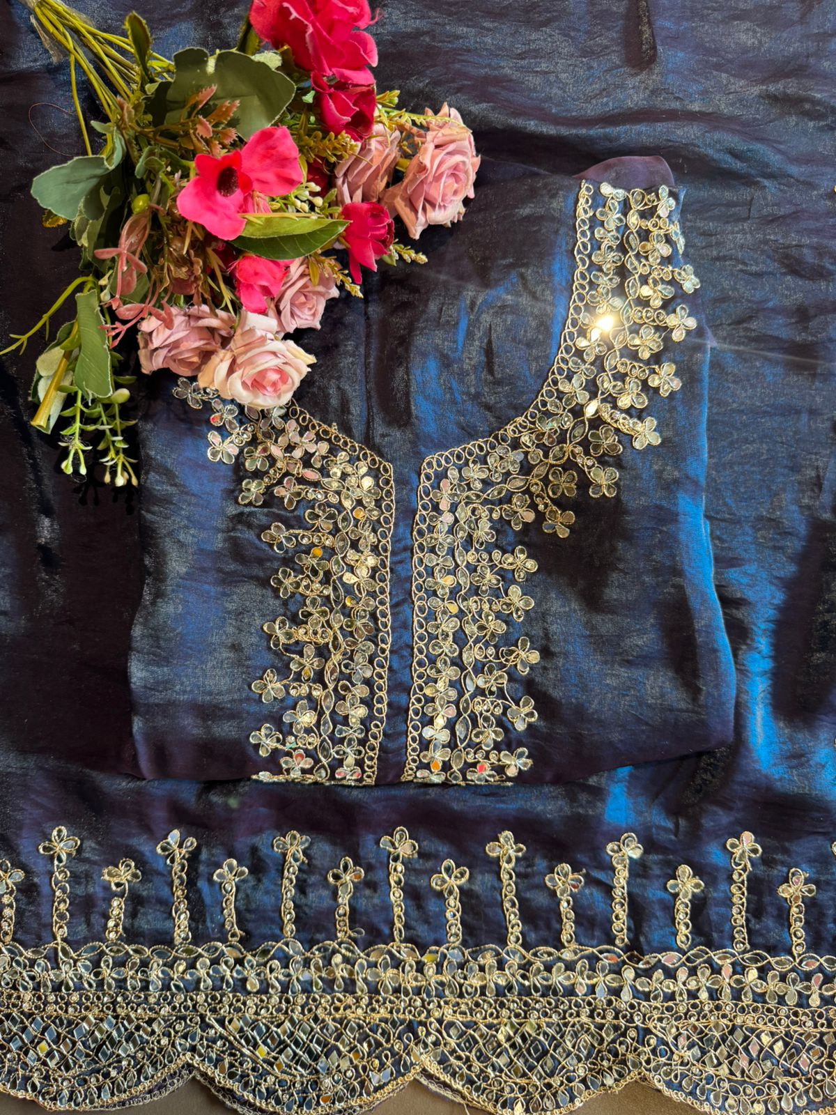 pure glass tissue shirt