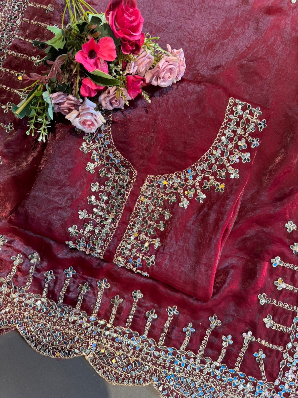 pure glass tissue shirt