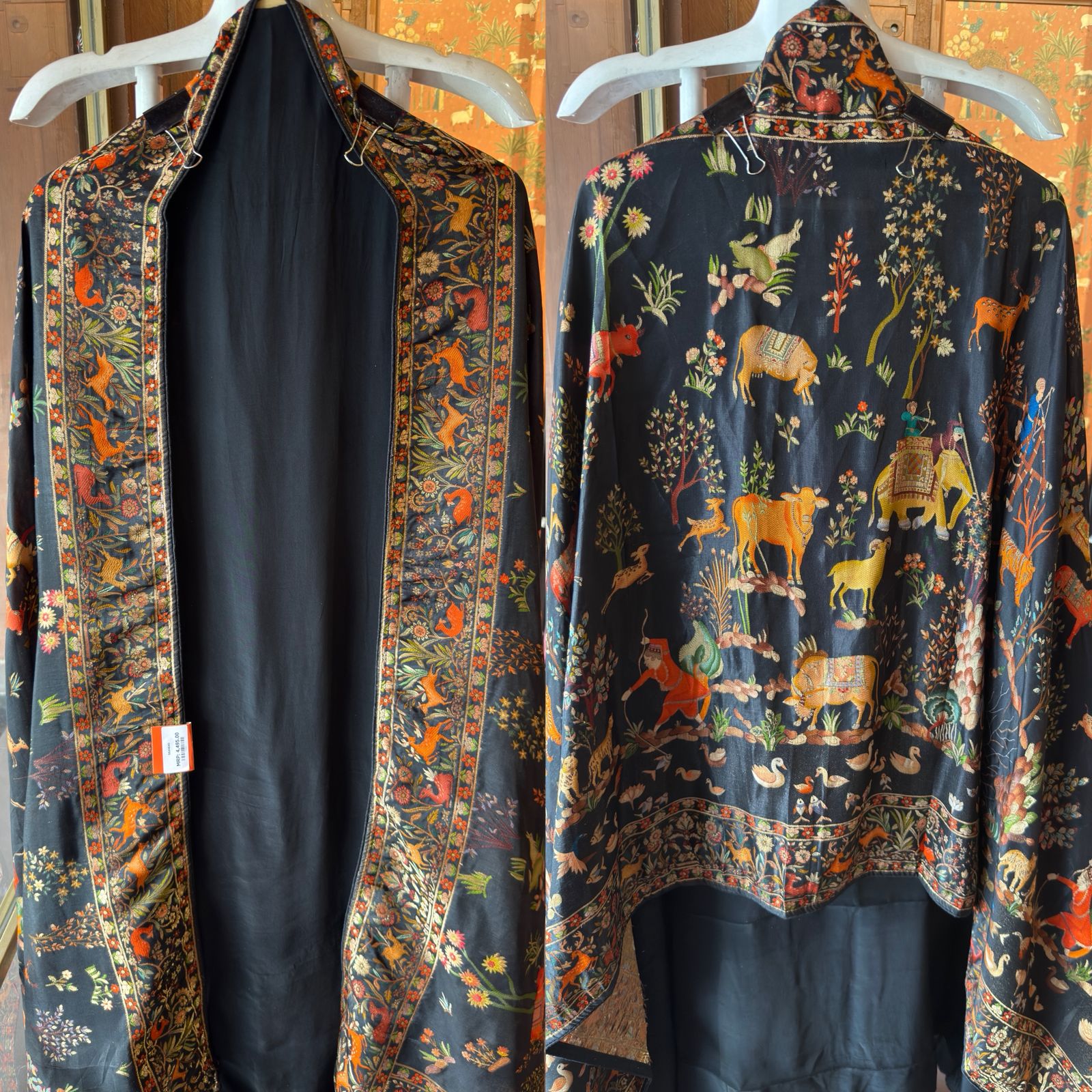 Pure crepe 5 meters fabric for Shirt