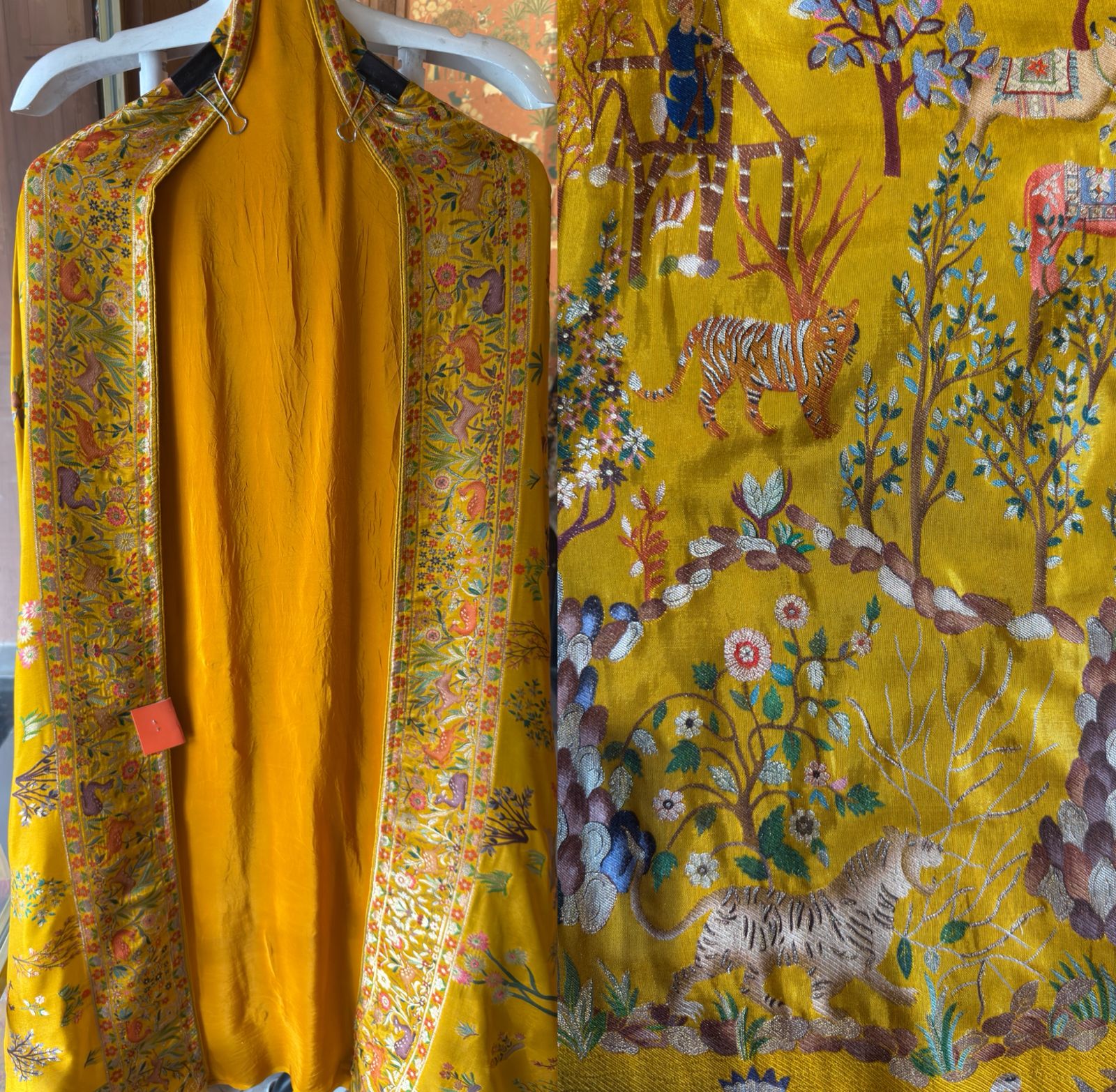 Pure crepe 5 meters fabric for Shirt