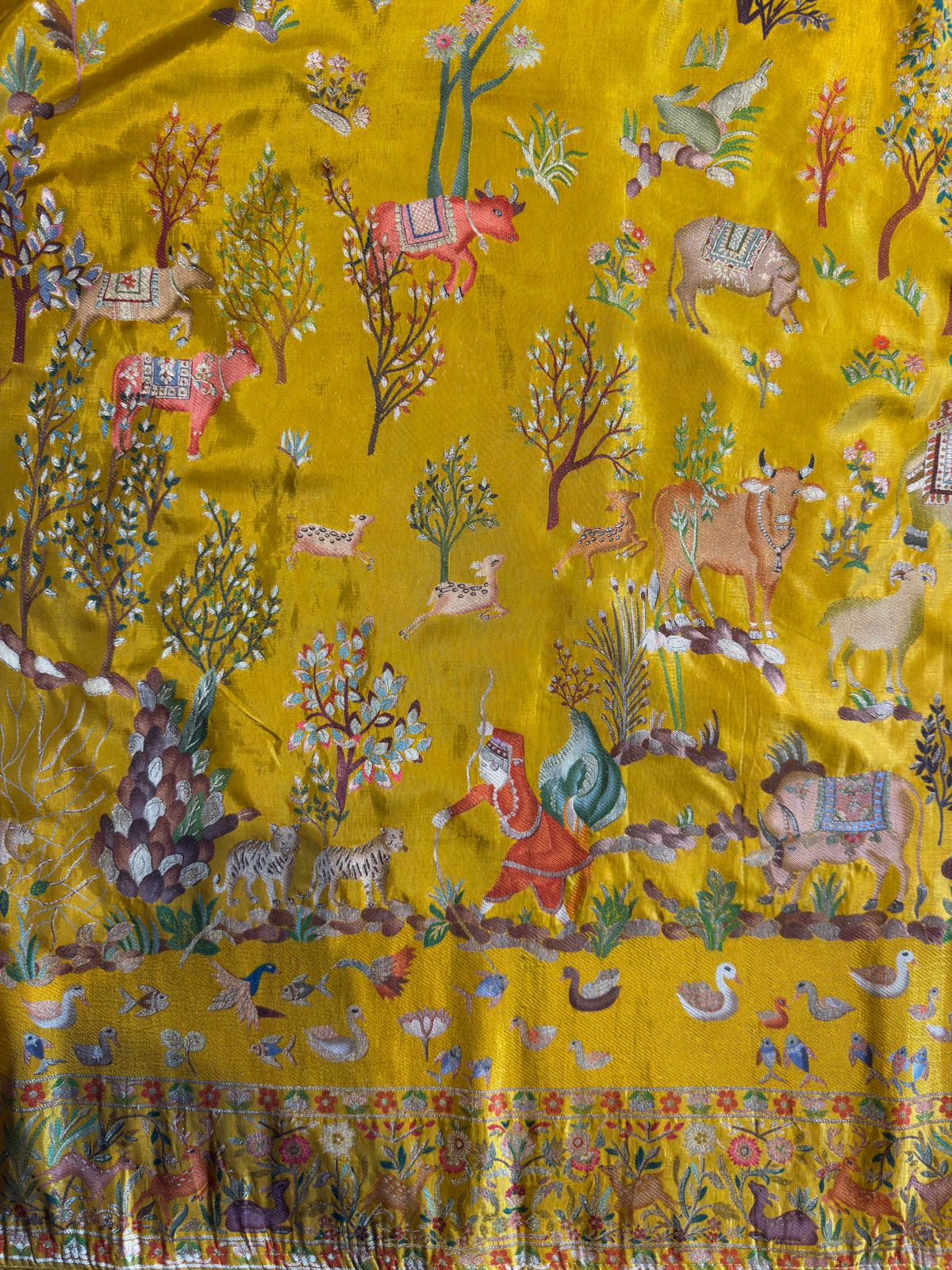 Pure crepe 5 meters fabric for Shirt