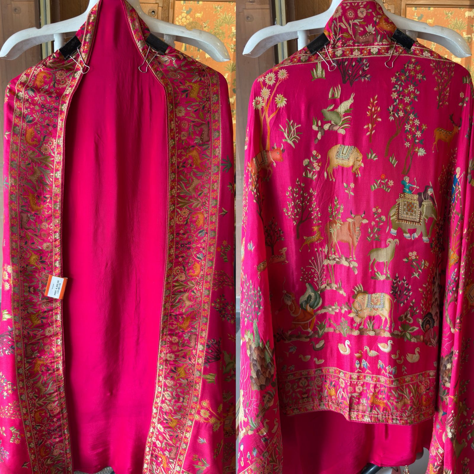 Pure crepe 5 meters fabric for Shirt