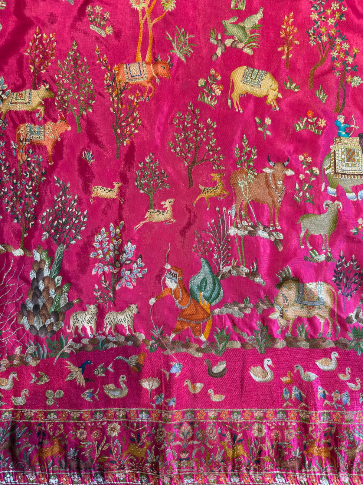 Pure crepe 5 meters fabric for Shirt