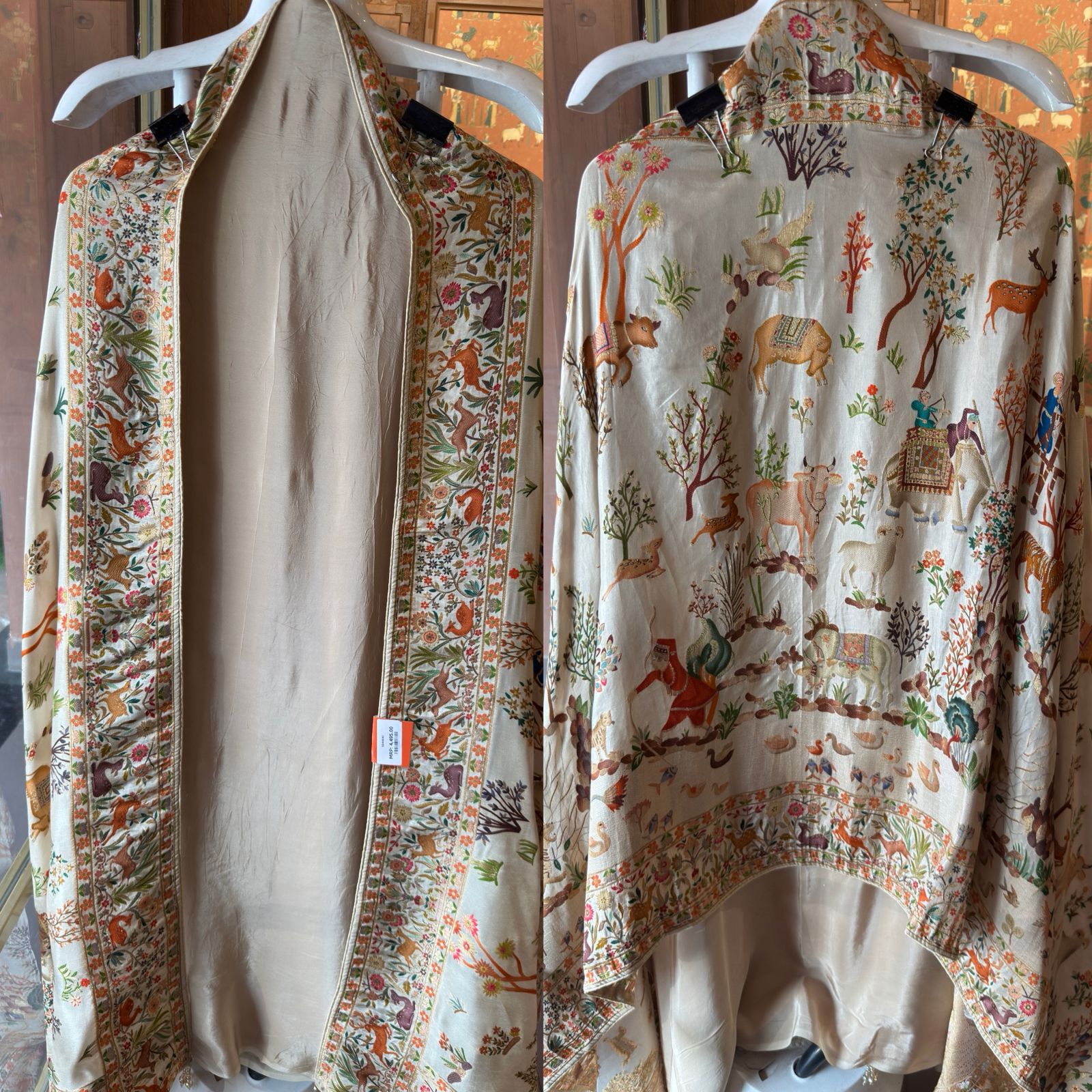 Pure crepe 5 meters fabric for Shirt