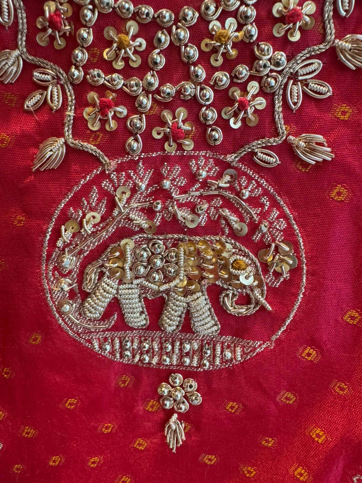 Pure Silk bandhani Suit