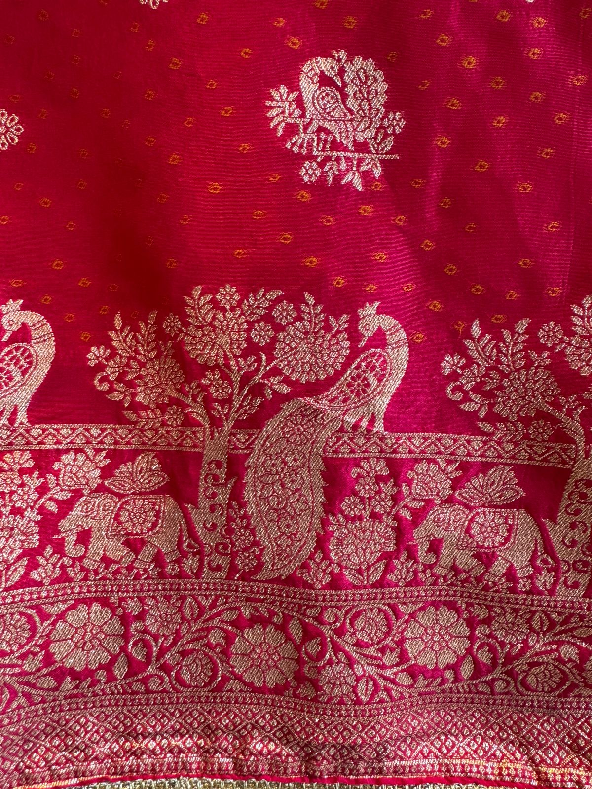 Pure Silk bandhani Suit