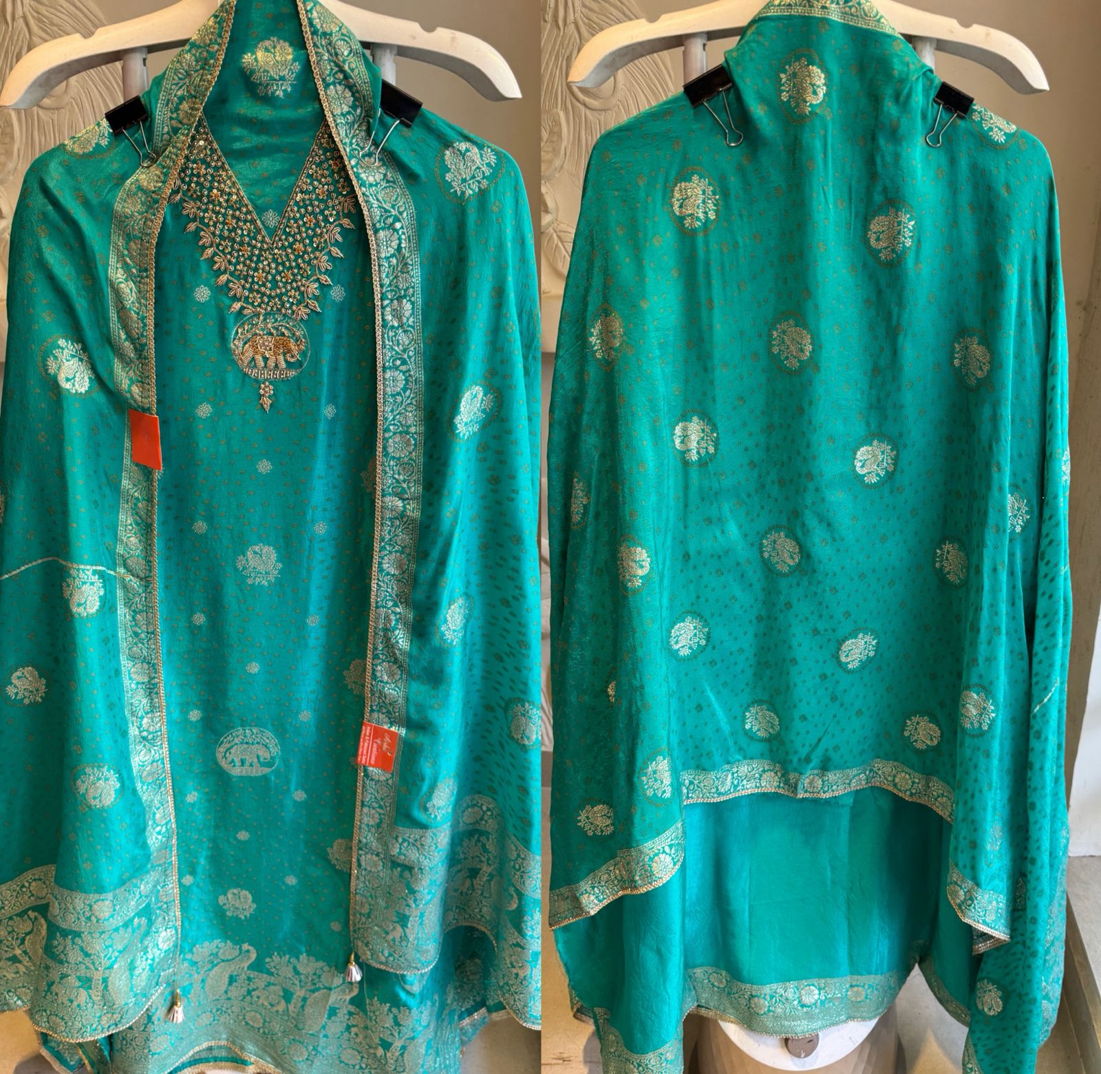 Pure Silk bandhani Suit
