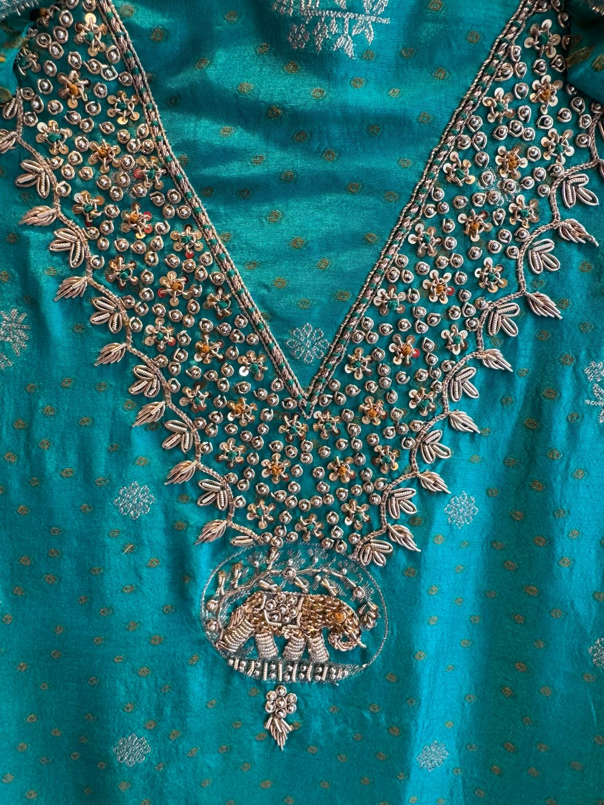 Pure Silk bandhani Suit