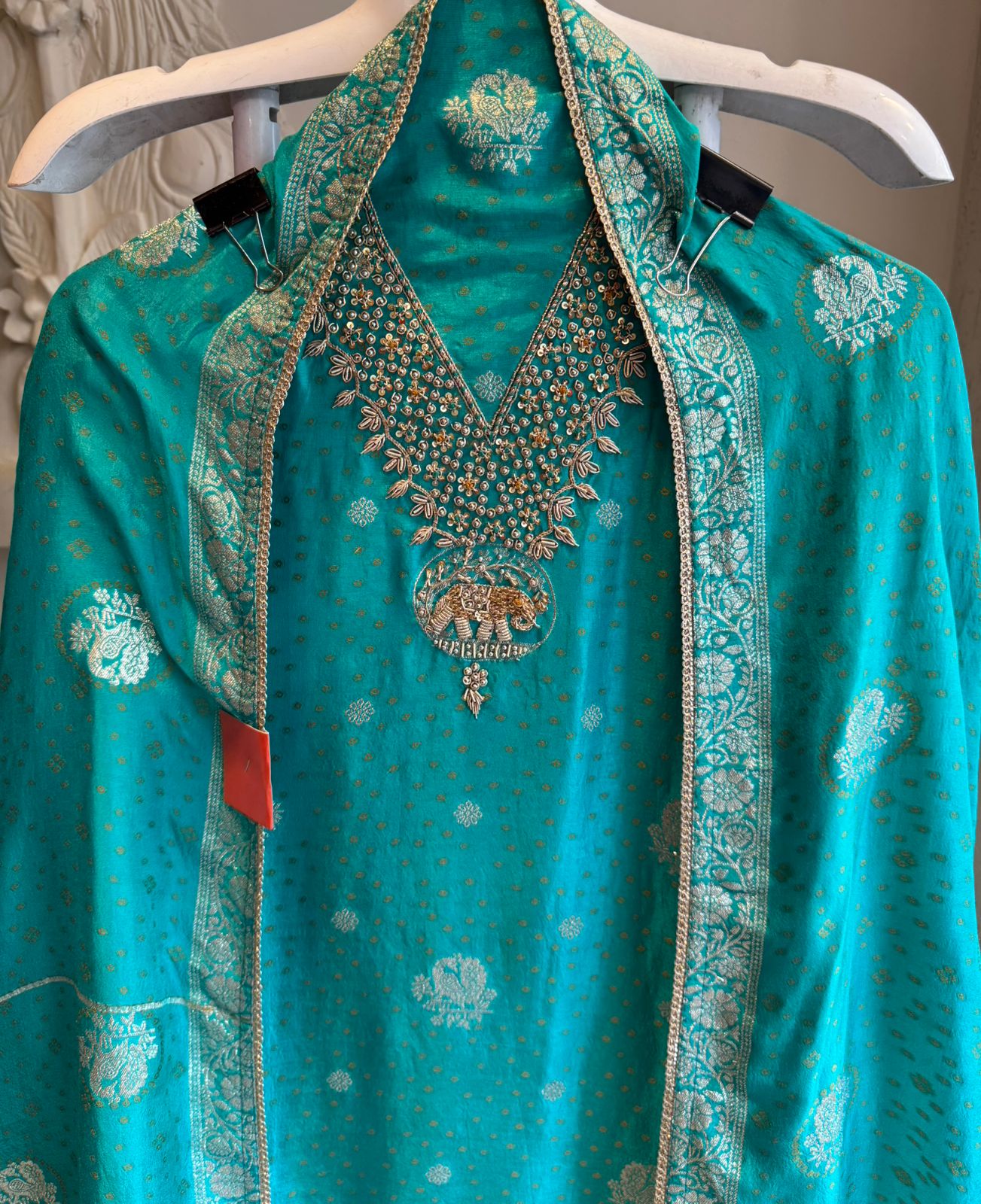 Pure Silk bandhani Suit