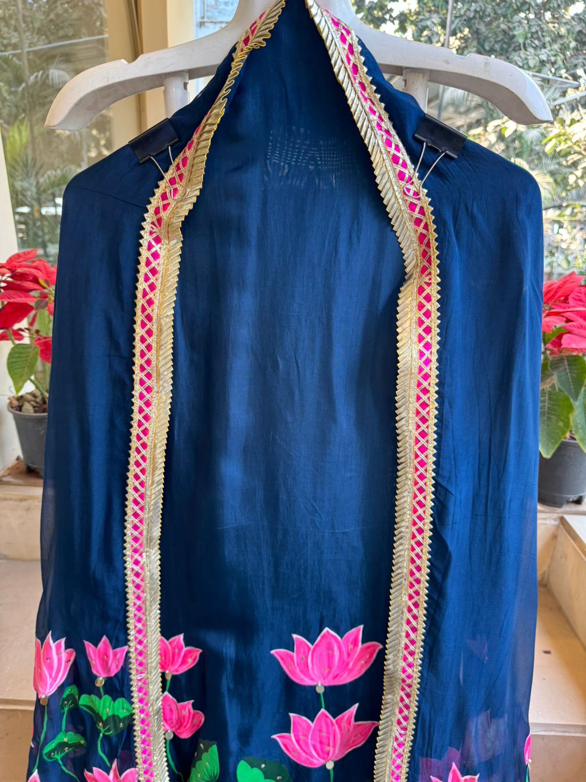 Beautiful hand-painted suit