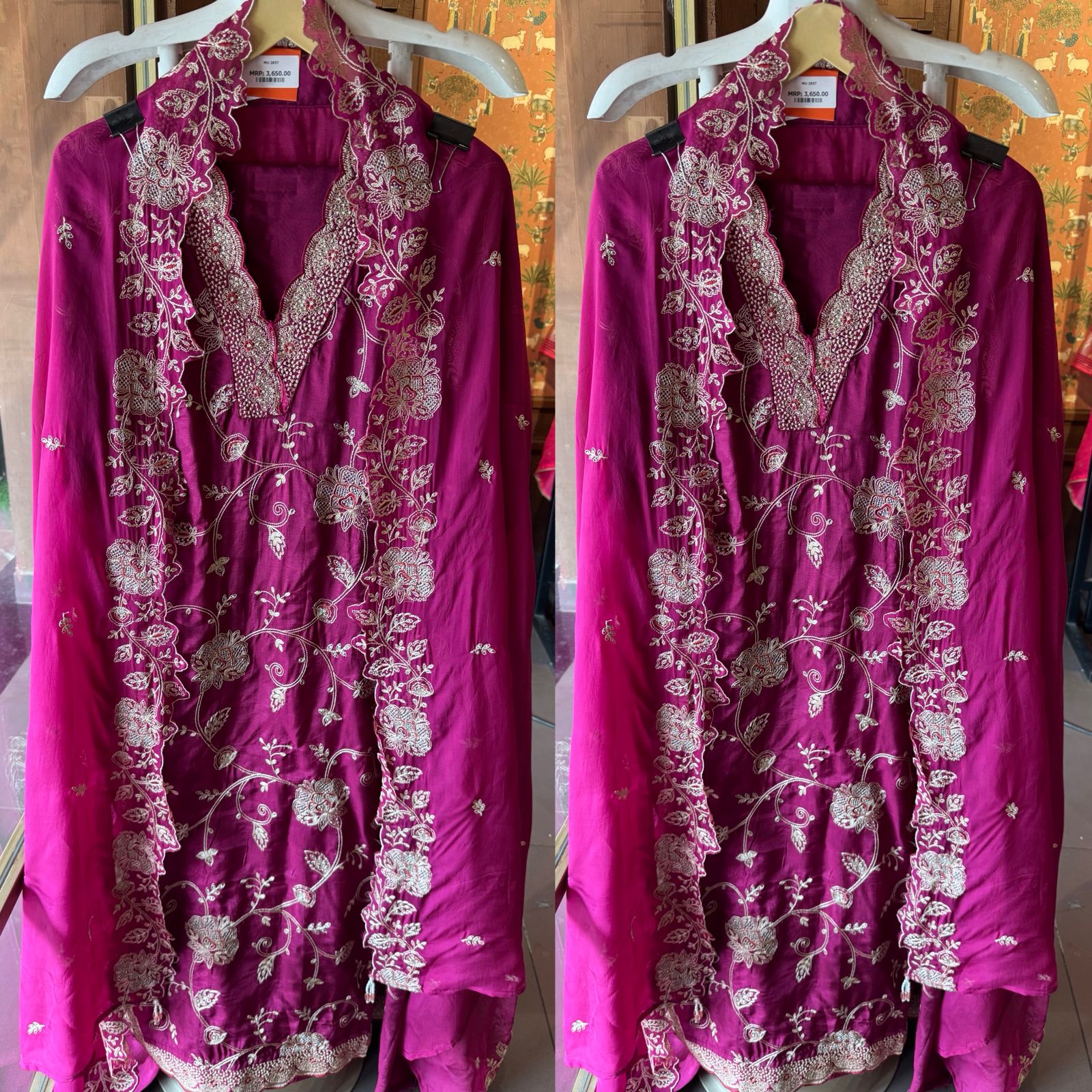 Pure Silk Unstitched suit