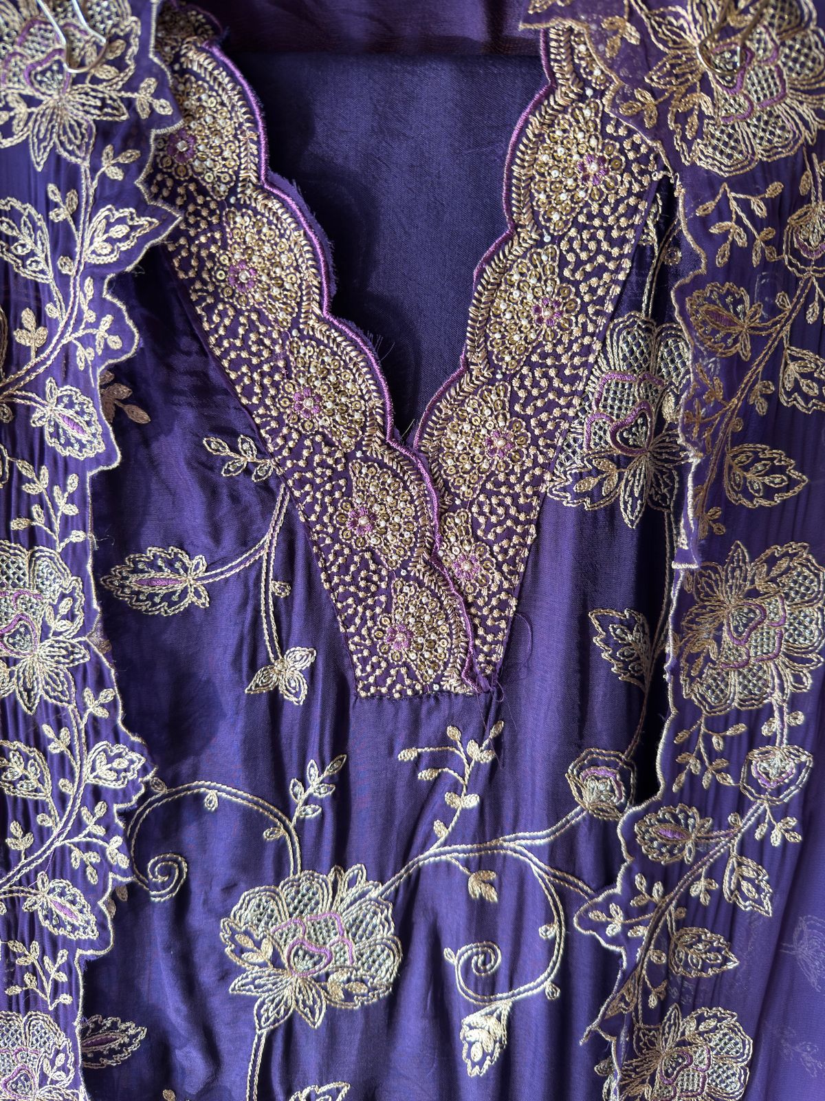 Pure Silk Unstitched suit