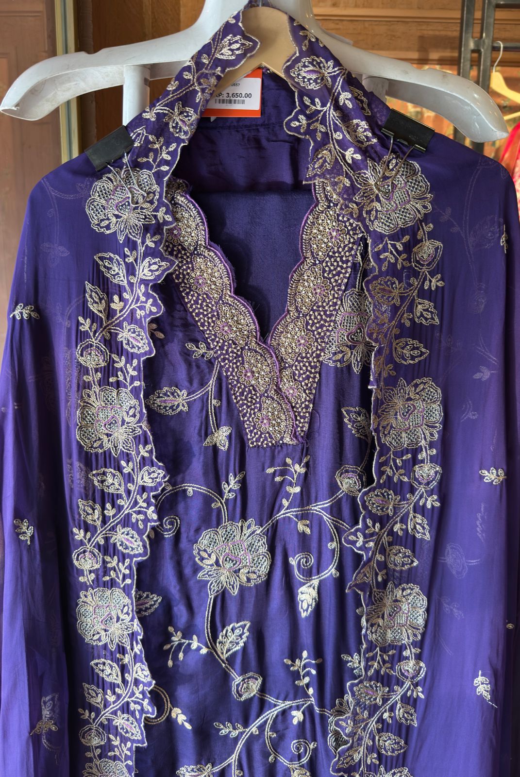 Pure Silk Unstitched suit