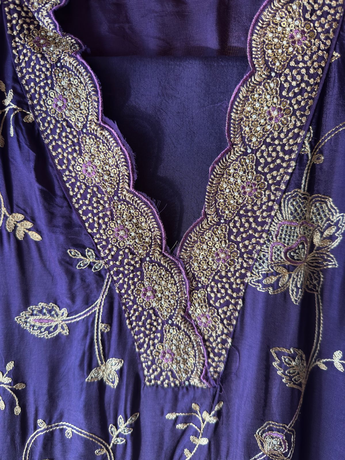 Pure Silk Unstitched suit