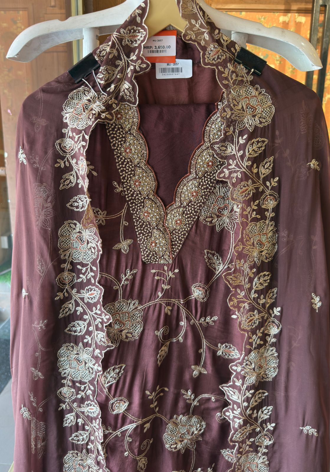 Pure Silk Unstitched suit