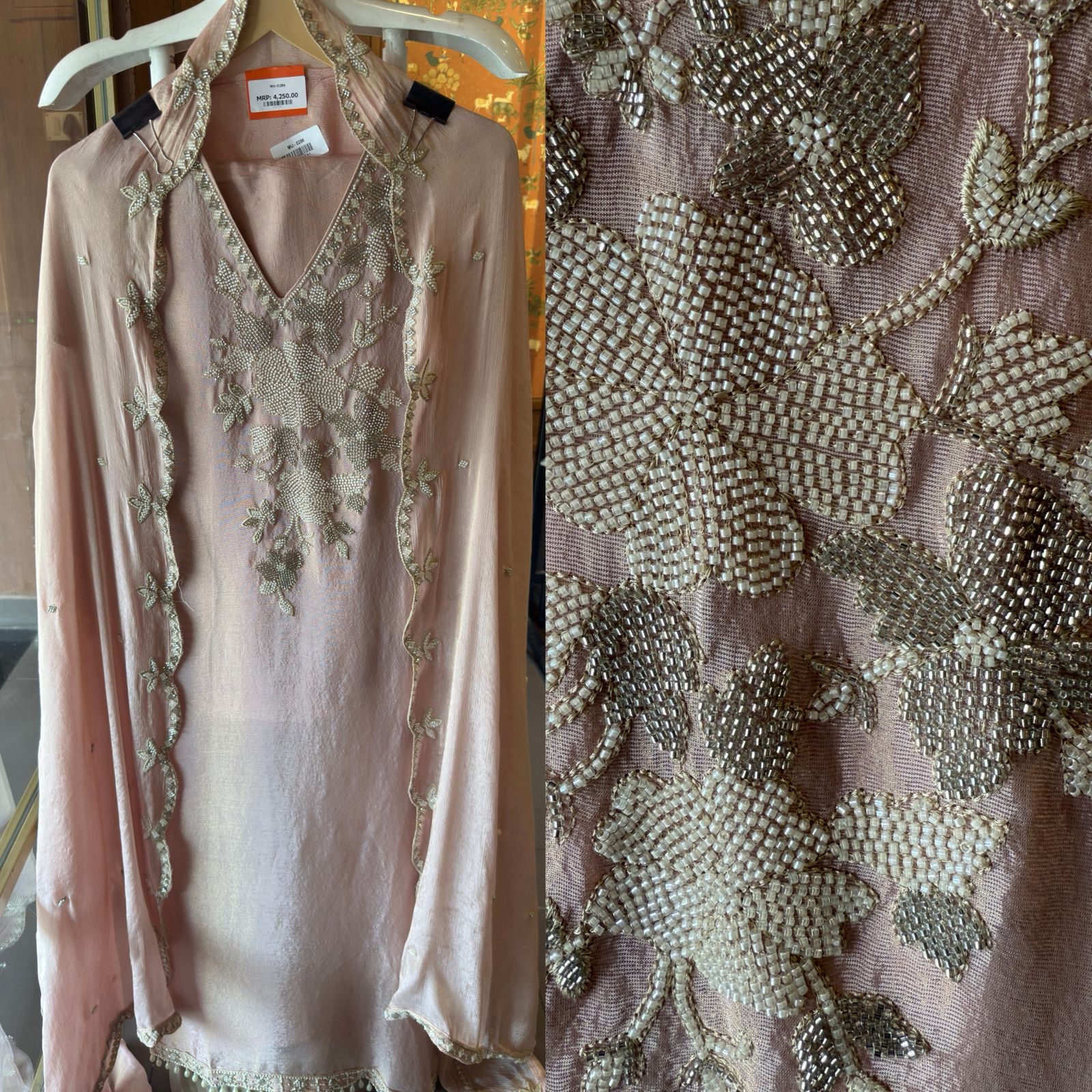 Luxury Pastel Unstitched Suit