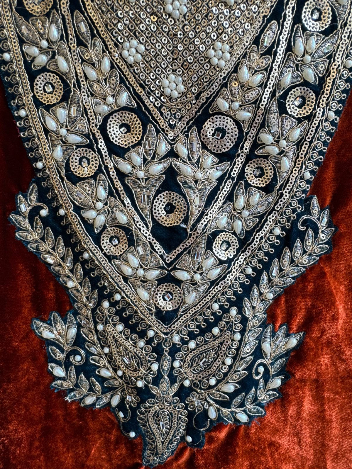 Regal Velvet Long Dress