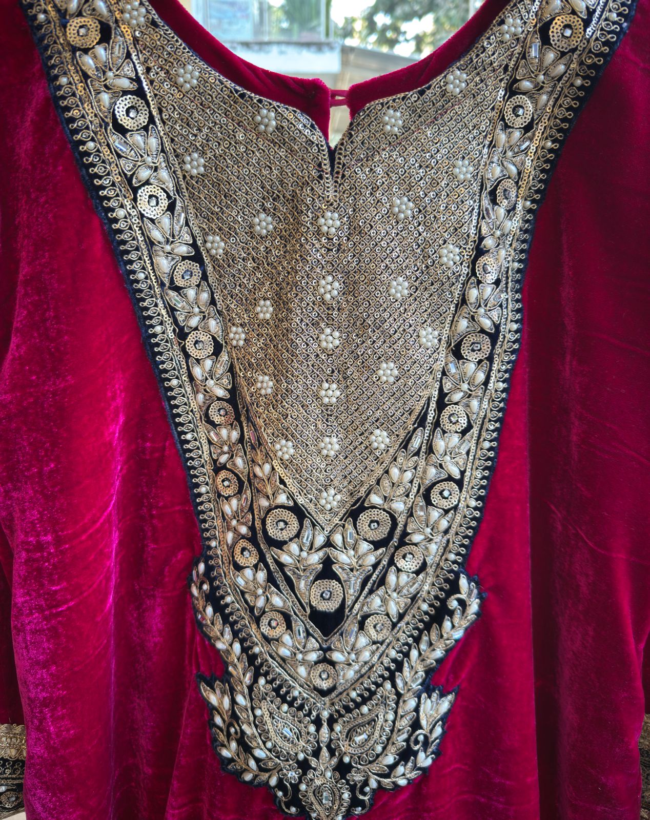 Regal Velvet Long Dress