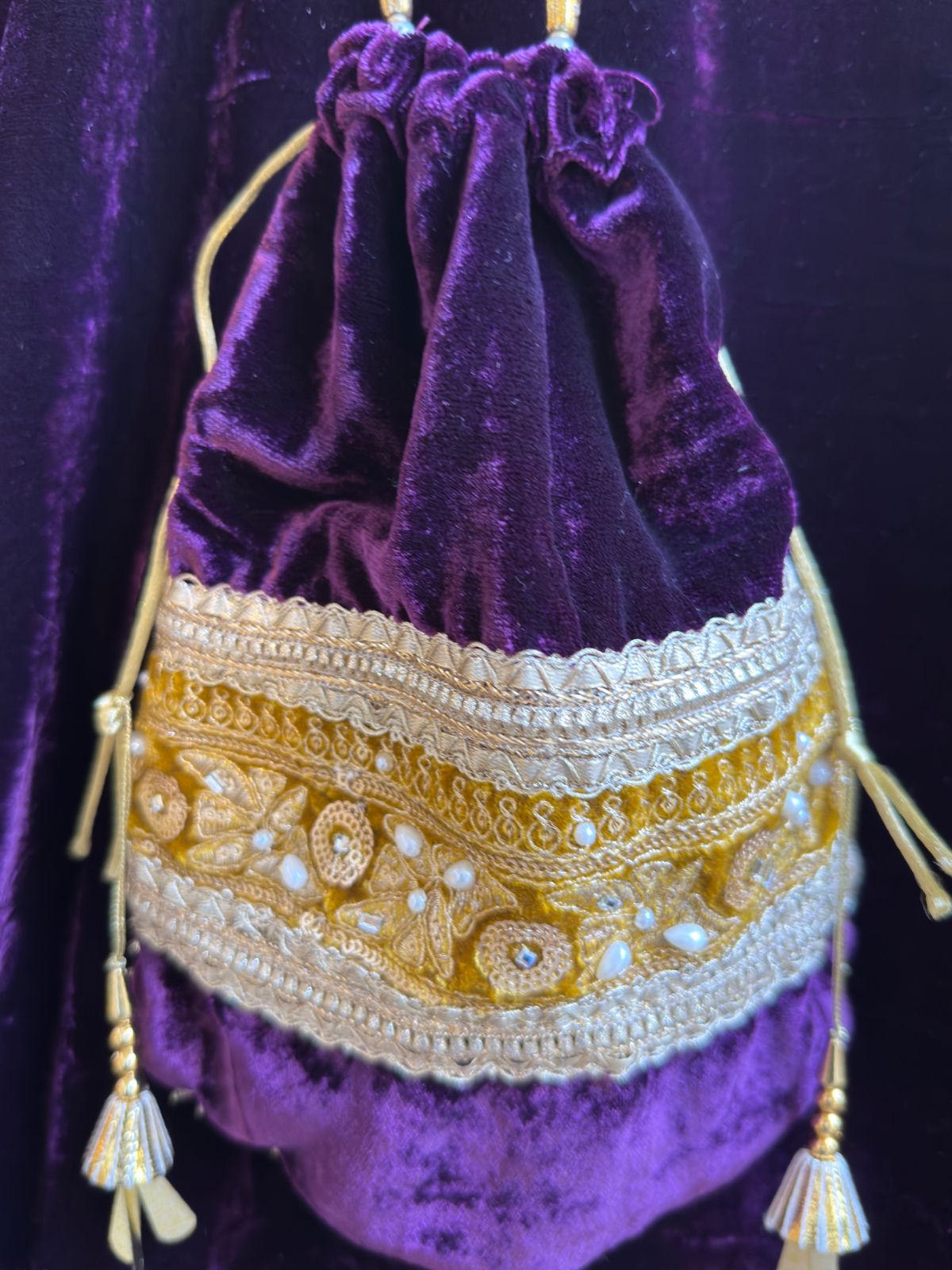 Regal Velvet Long Dress