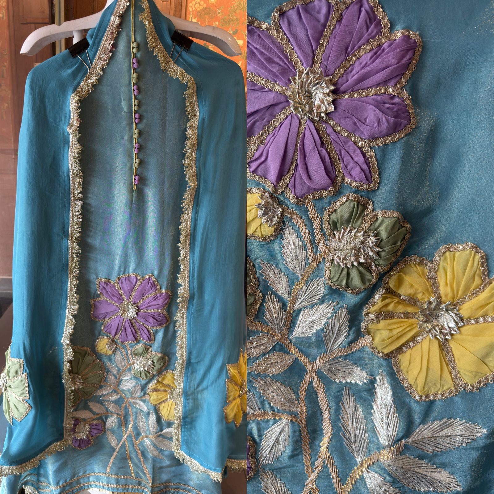 Stunning tissue suit