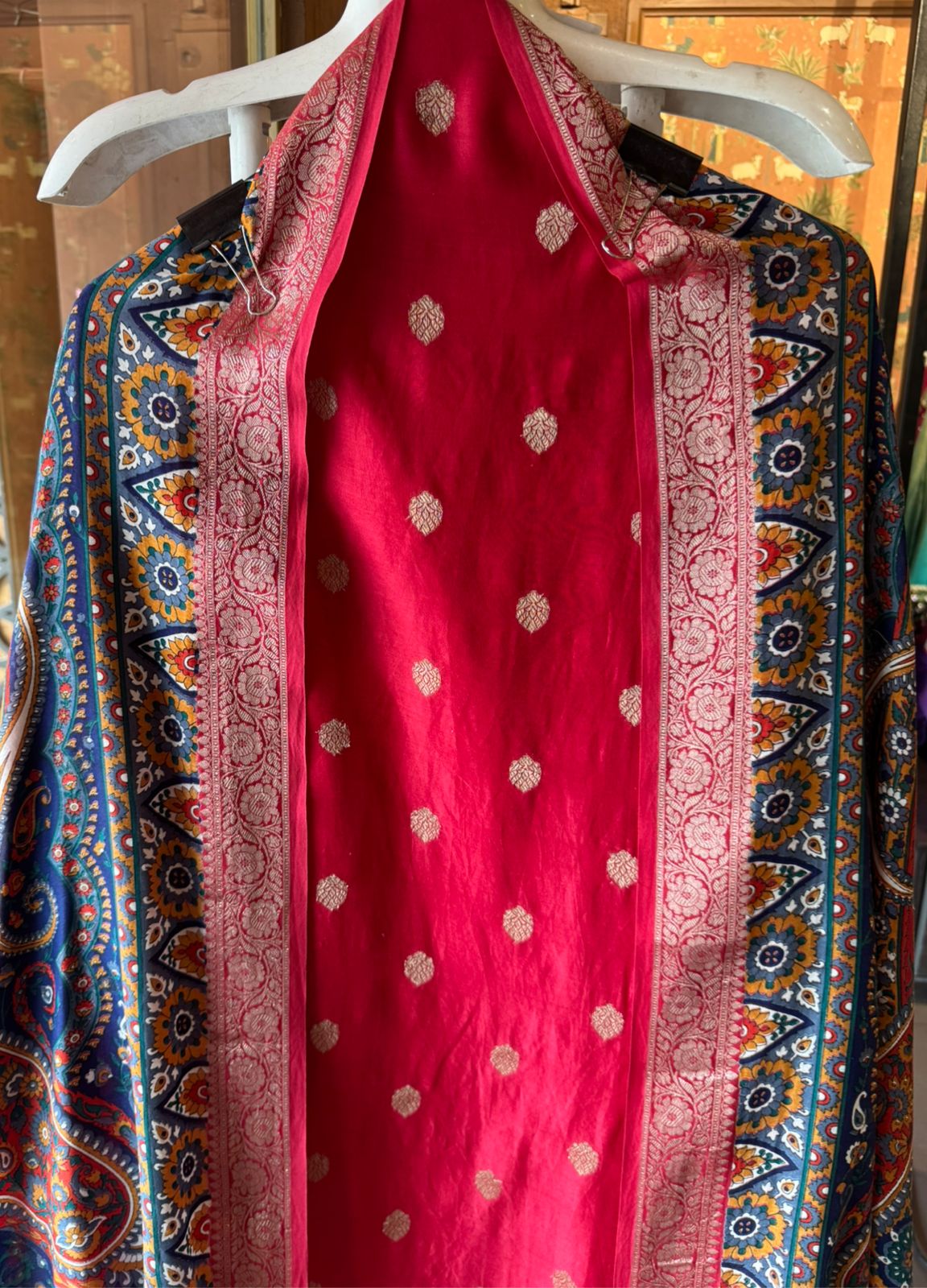 Maheshwari Silk Suit