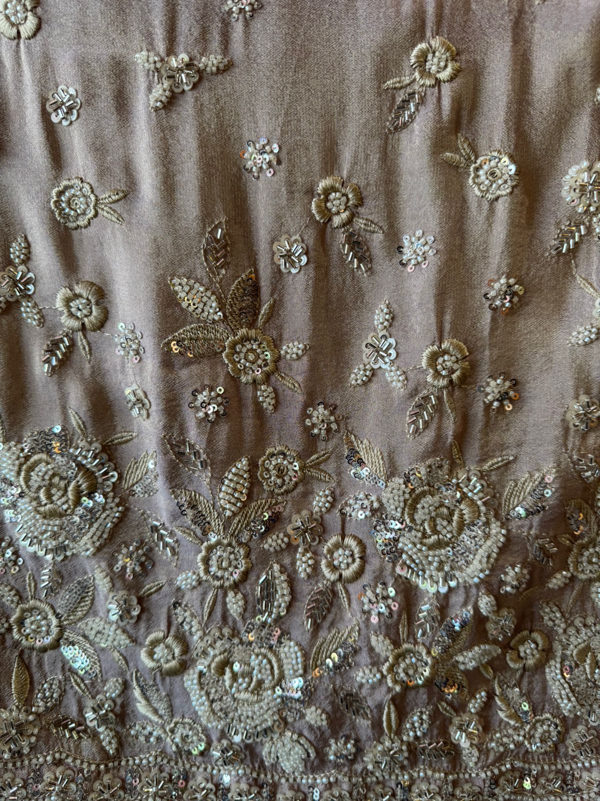 Pure shimmer tissue shirt