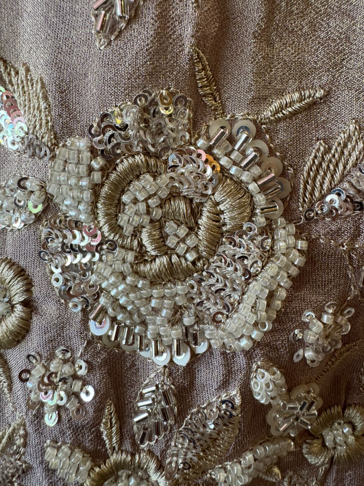 Pure shimmer tissue shirt