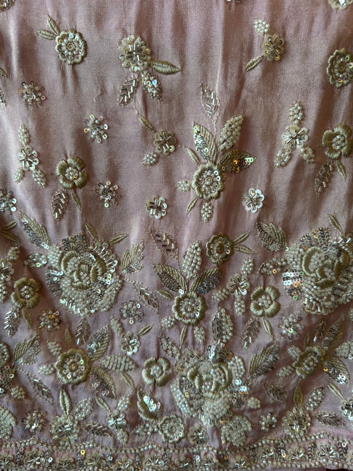 Pure shimmer tissue shirt