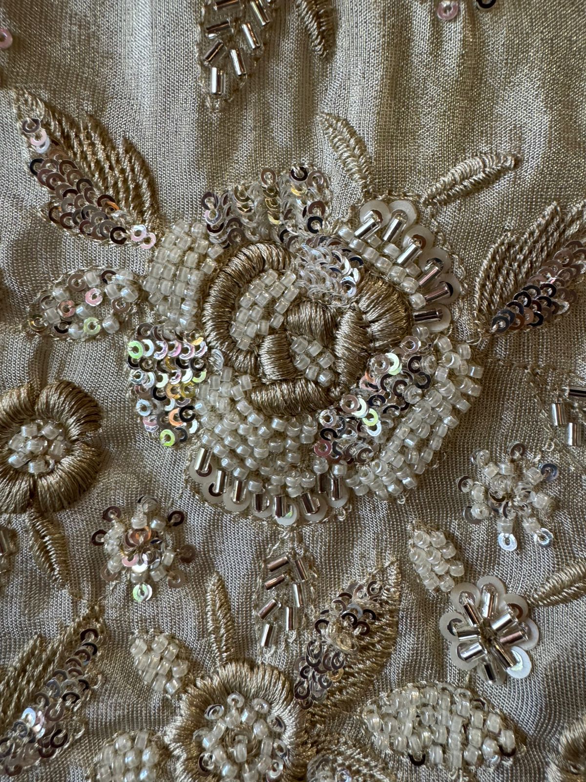 Pure shimmer tissue shirt