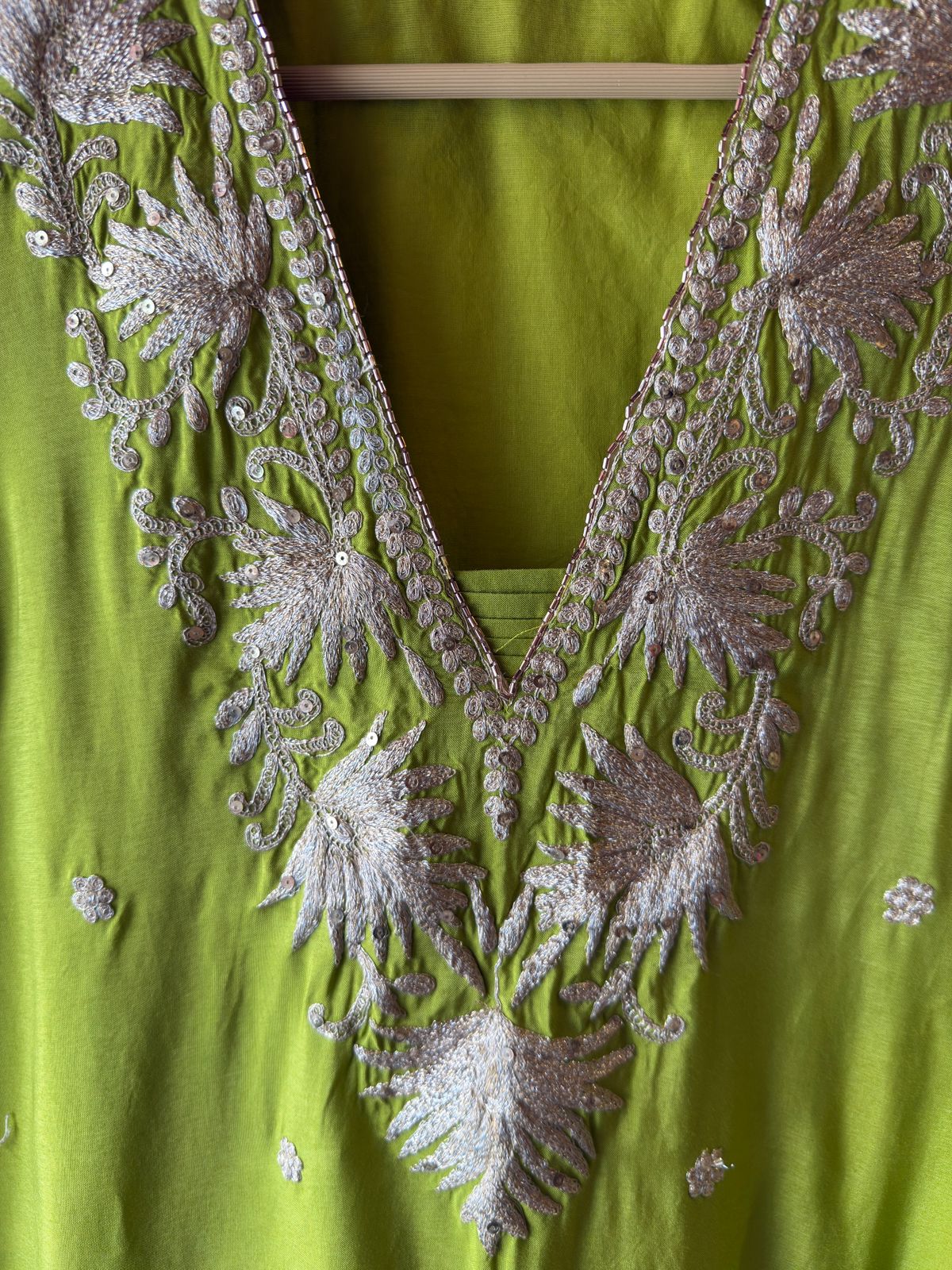 Straight Cut Raw Silk tunic