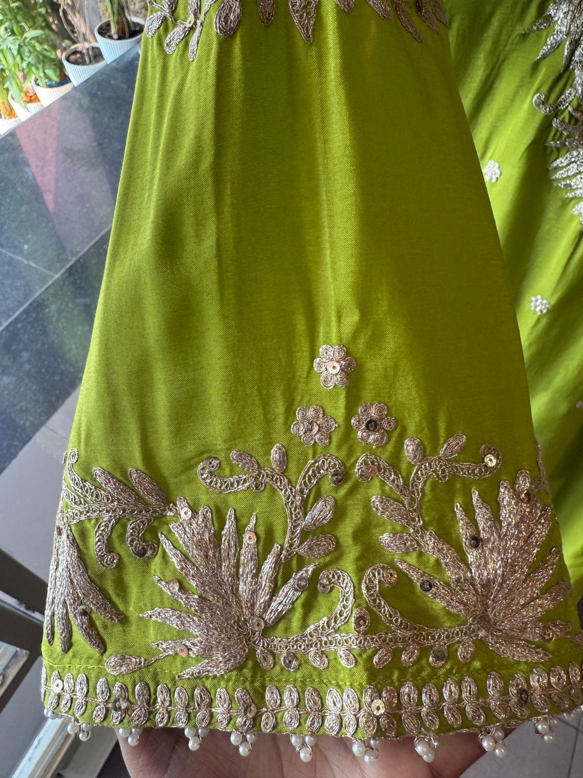 Straight Cut Raw Silk tunic