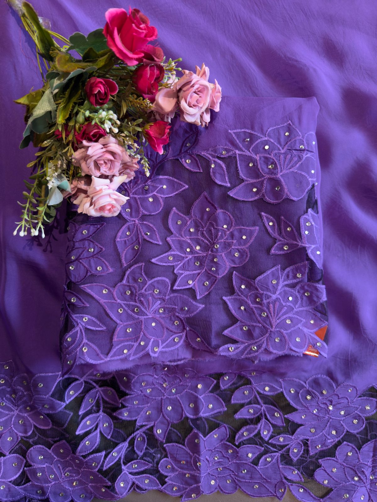 Pure Mul soft muslin unstitched Kurta