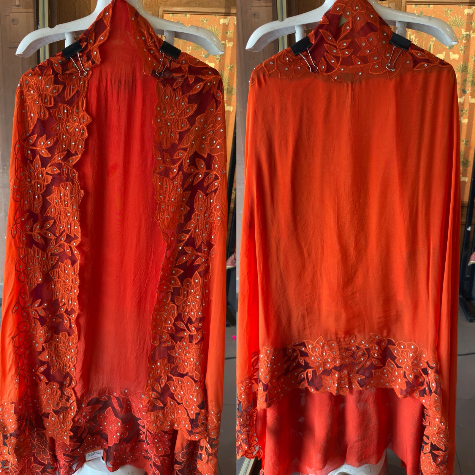 Pure Mul soft muslin unstitched Kurta