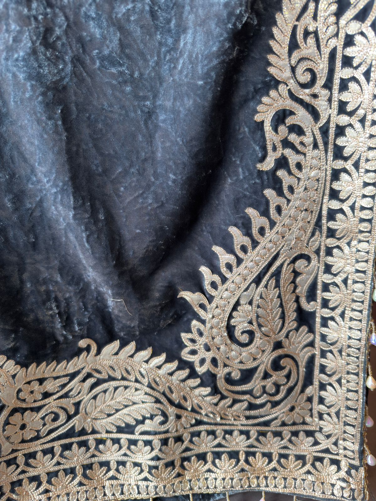 VELVET LONG DRESSES WITH SIDE SLITS