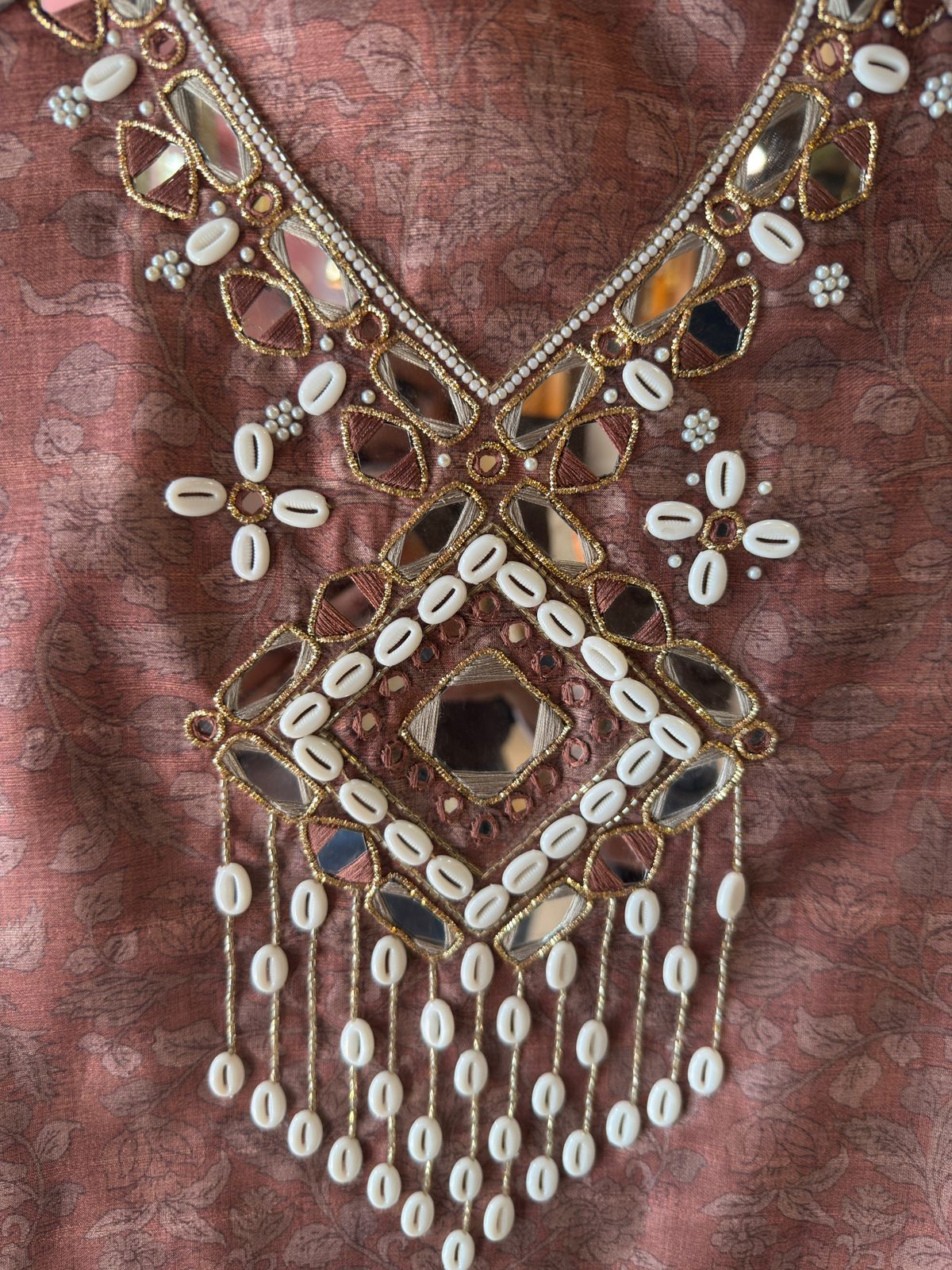 Pure Silk jacquard Unstitched Suit