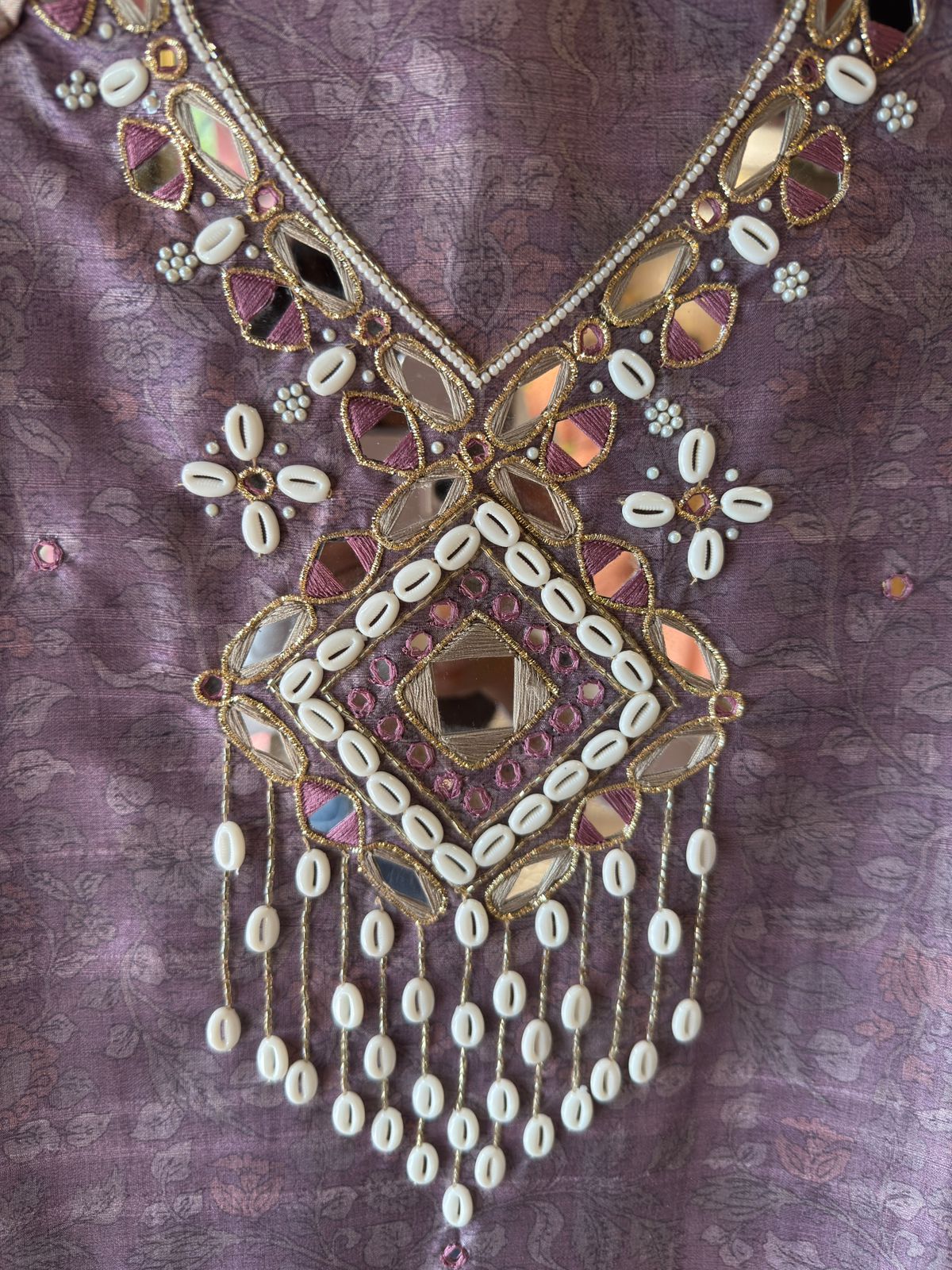 Pure Silk jacquard Unstitched Suit