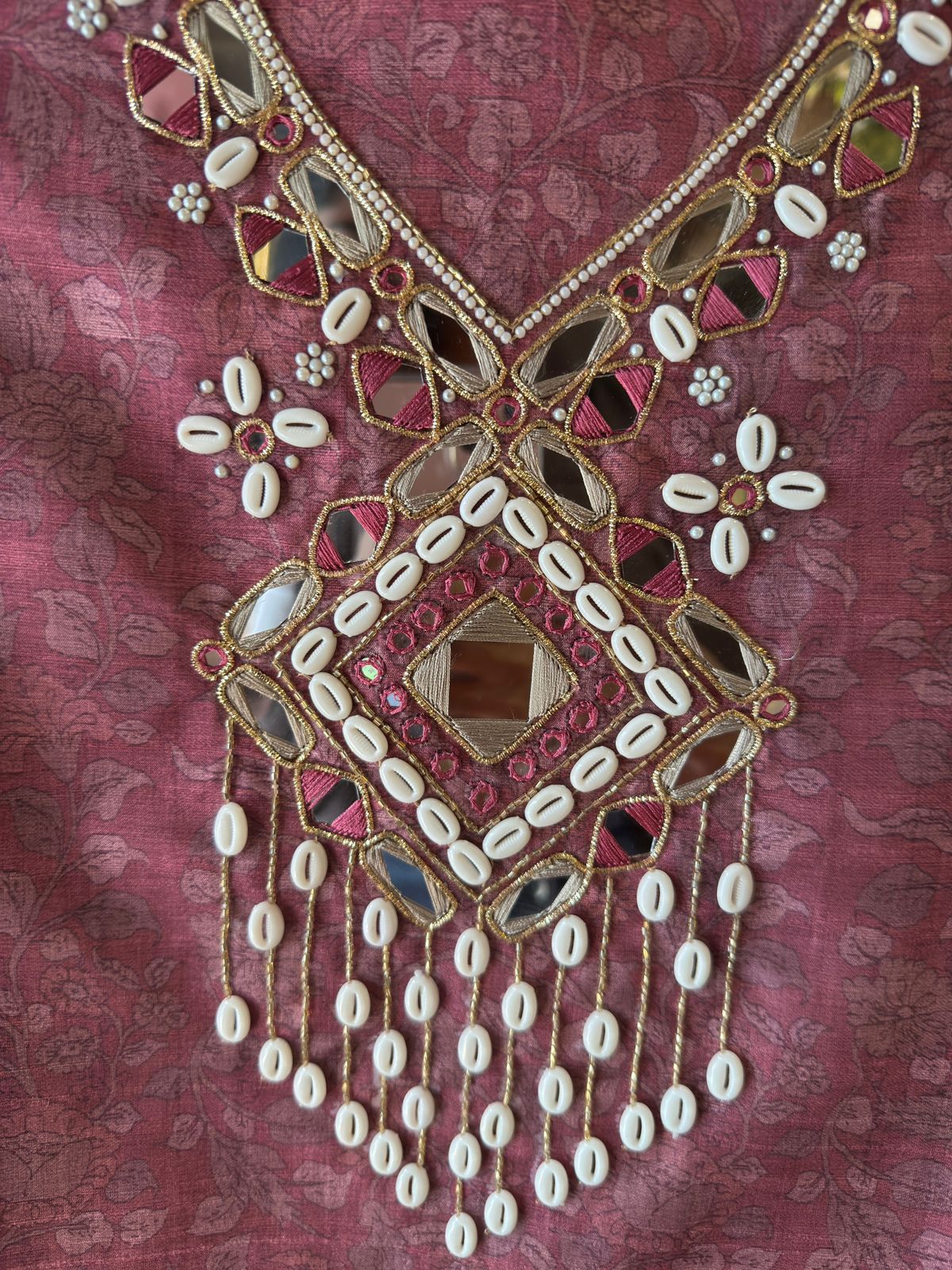 Pure Silk jacquard Unstitched Suit