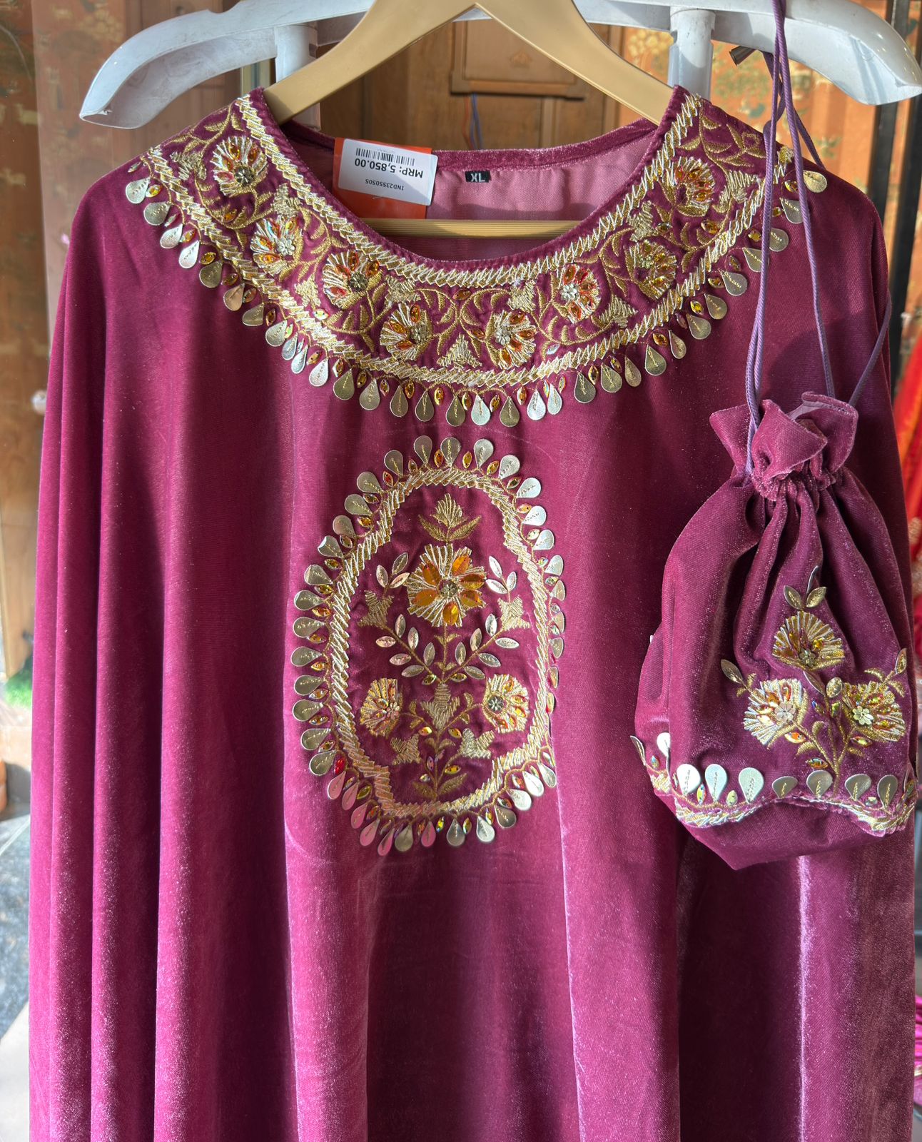 Velvet Poncho’s with a Smooth drape and fall