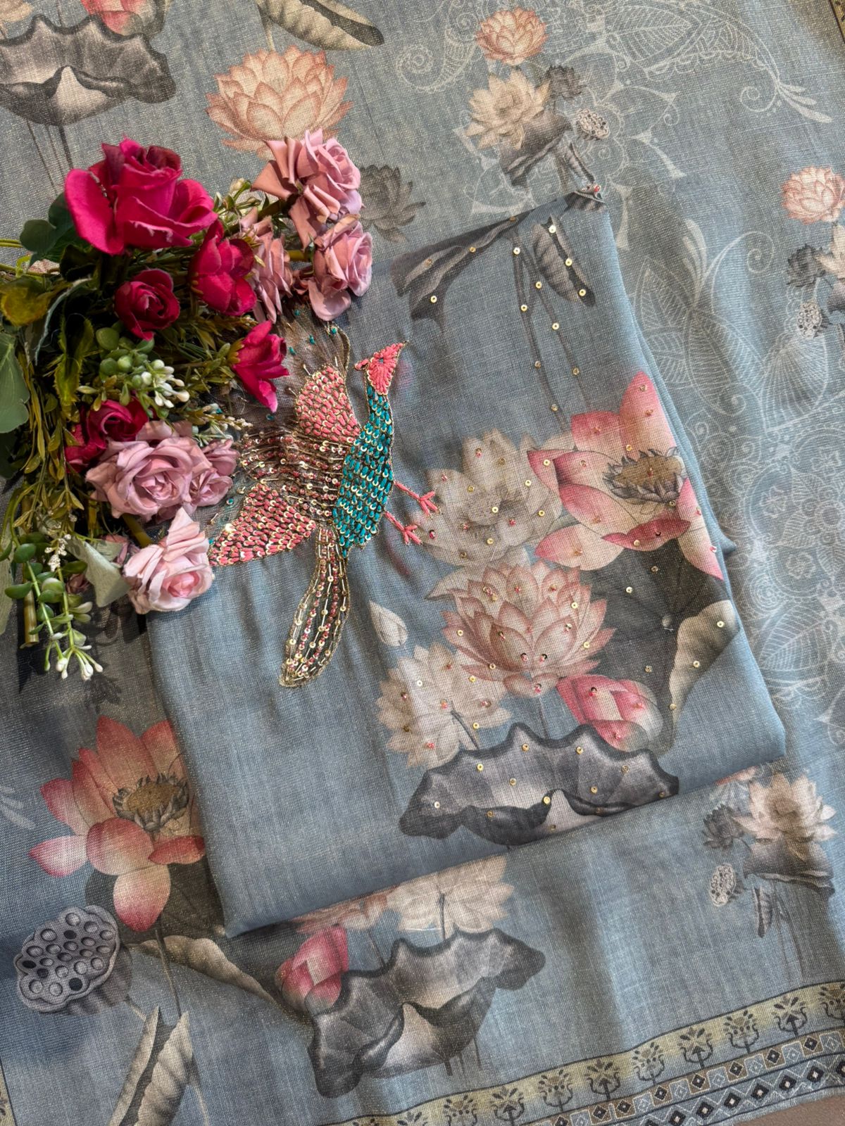 Tissue Linen Semi-Formal Suit