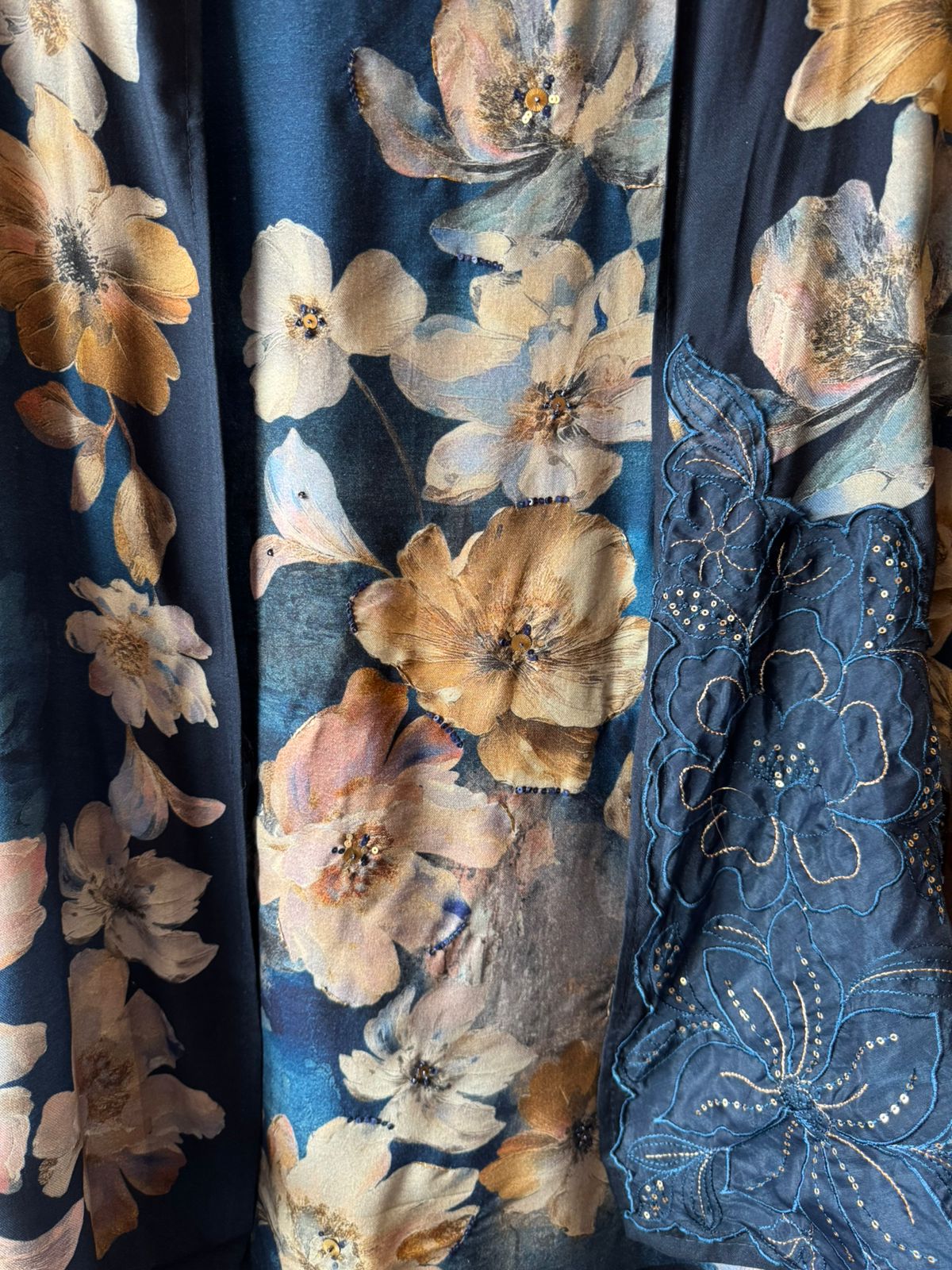 Viscose pashmina printed Shirt