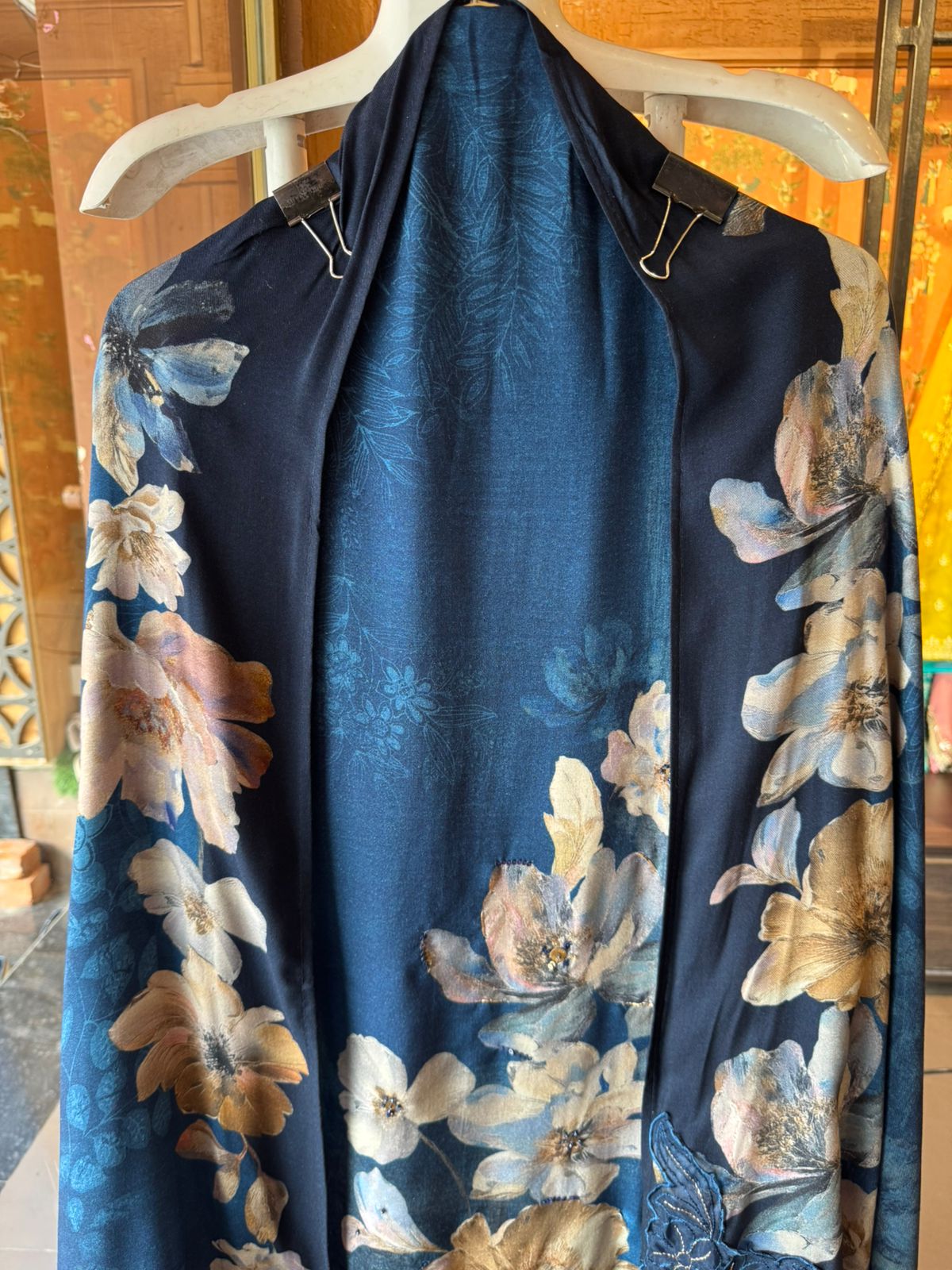 Viscose pashmina printed Shirt