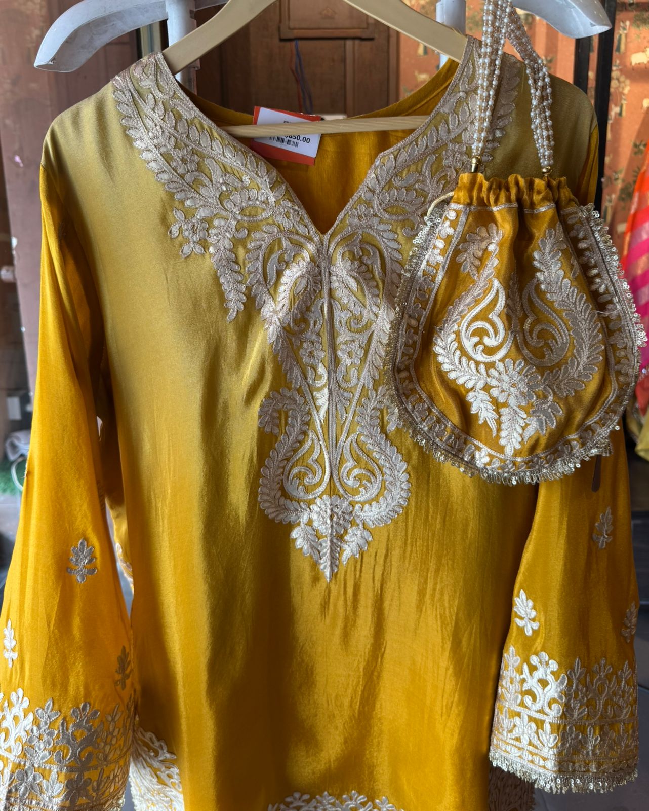 Shimmer tissue Ombré shaded coord set