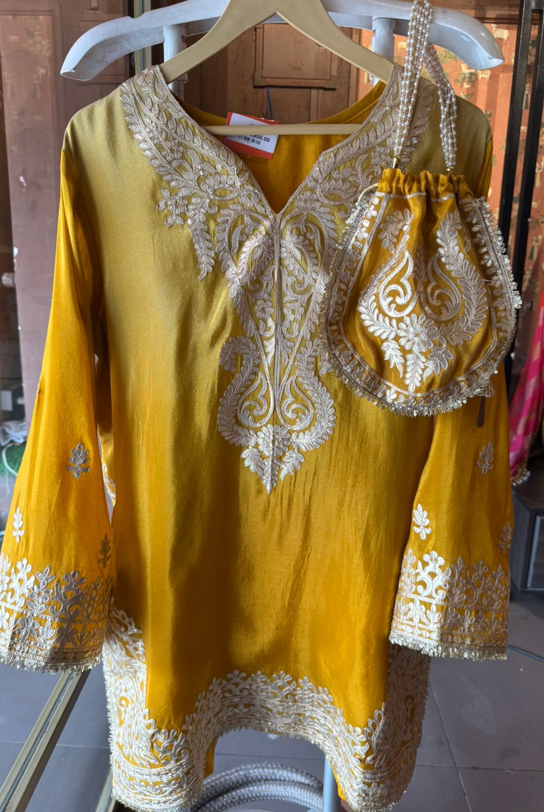 Shimmer tissue Ombré shaded coord set