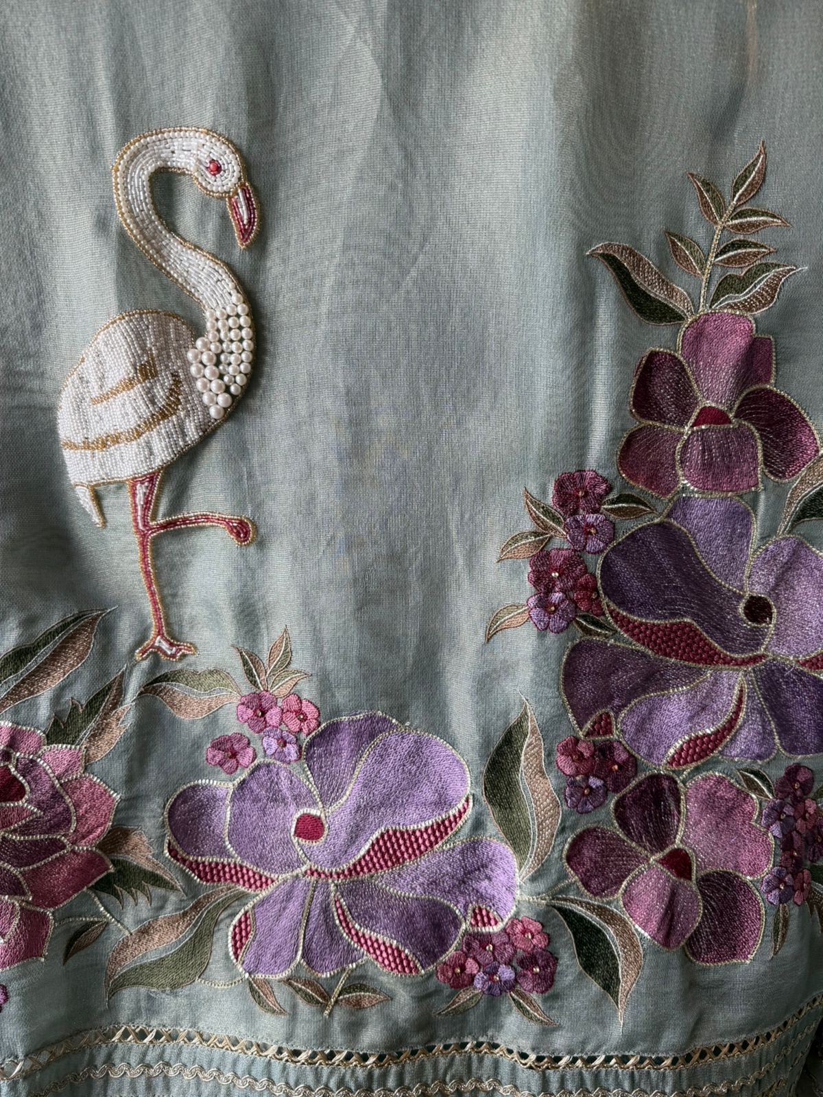 Tissue unstitched Suit set