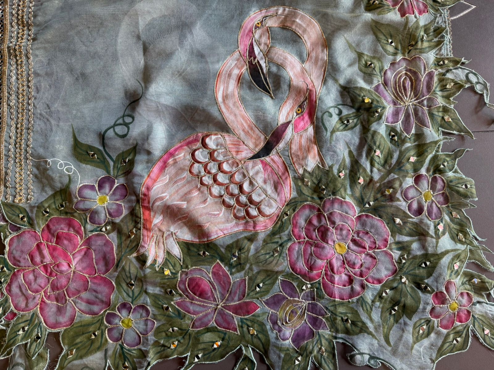 Tissue unstitched Suit set