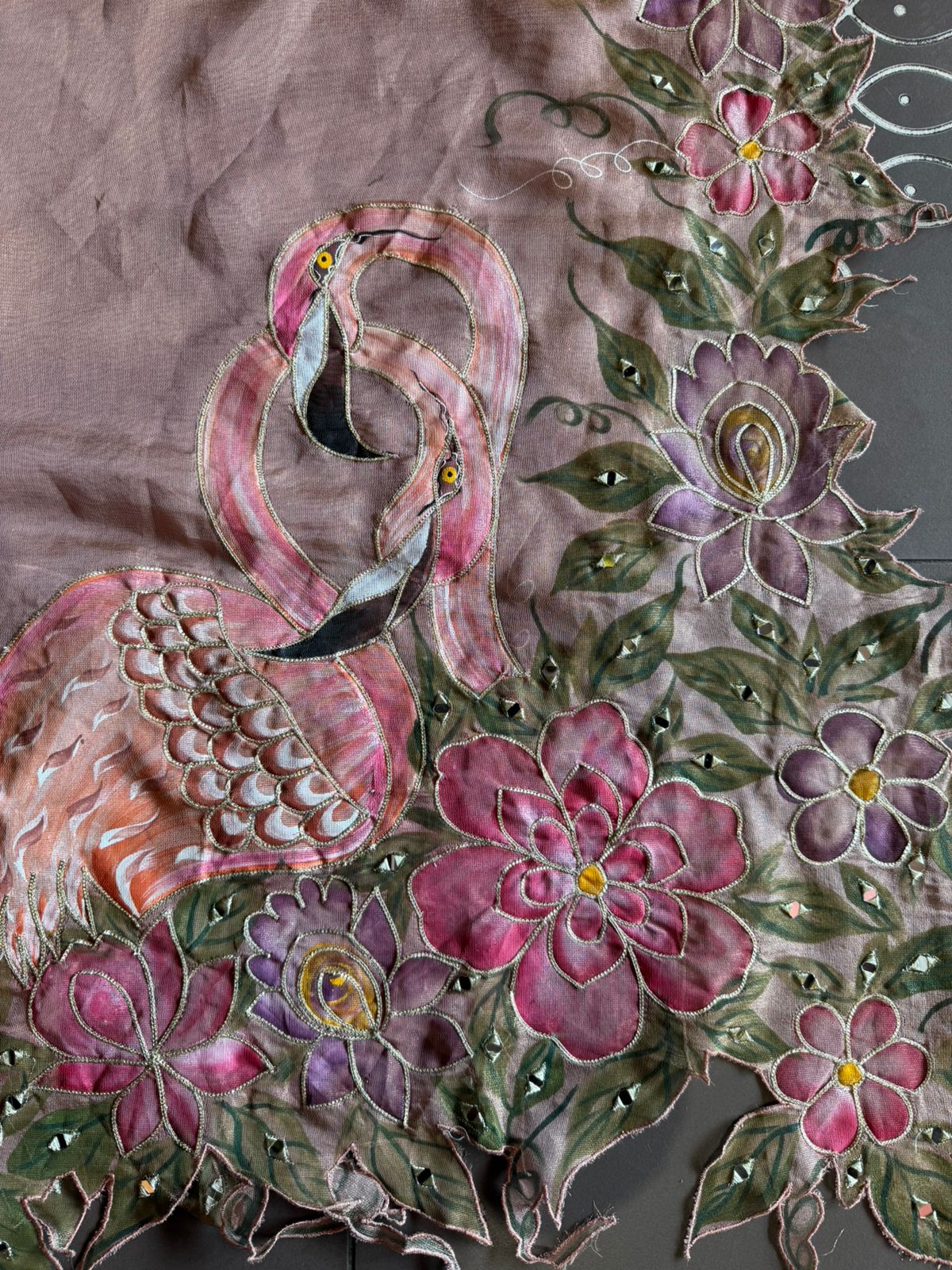 Tissue unstitched Suit set