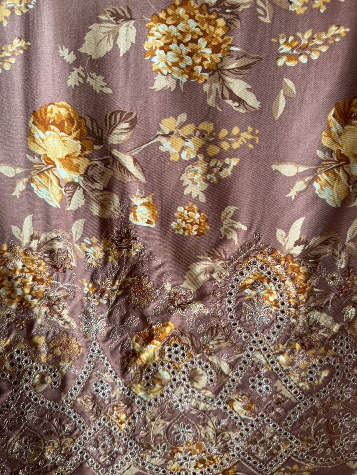 Viscose pashmina printed Shirt