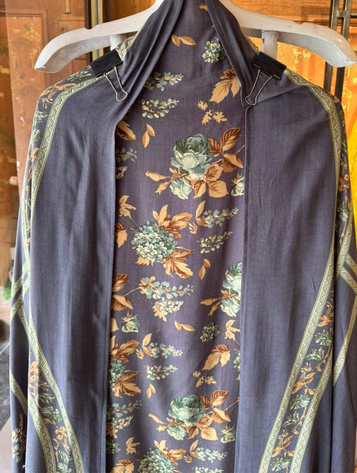 Viscose pashmina printed Shirt