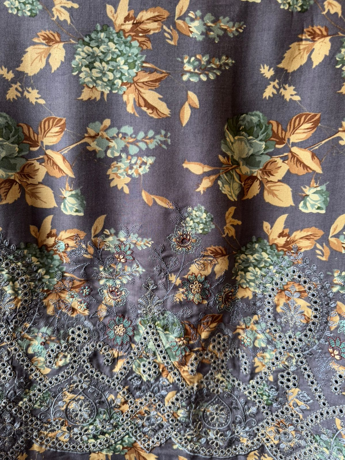 Viscose pashmina printed Shirt