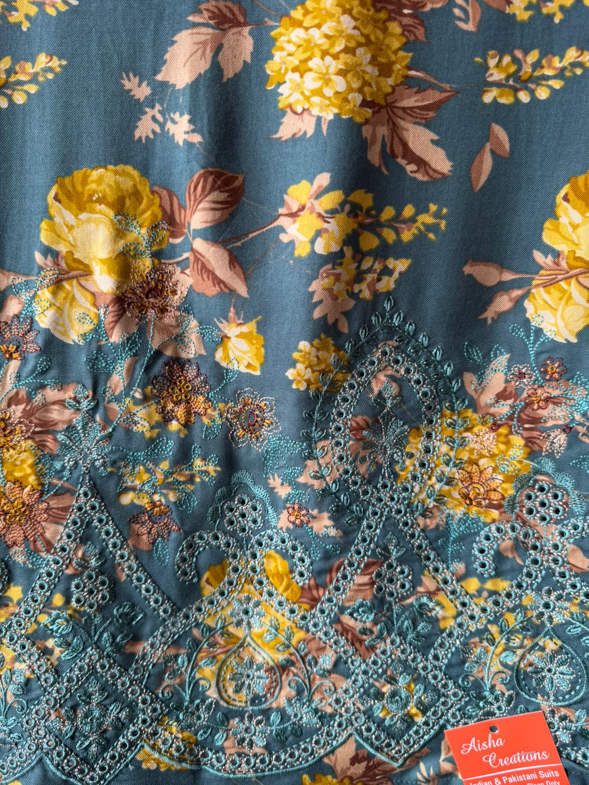 Viscose pashmina printed Shirt